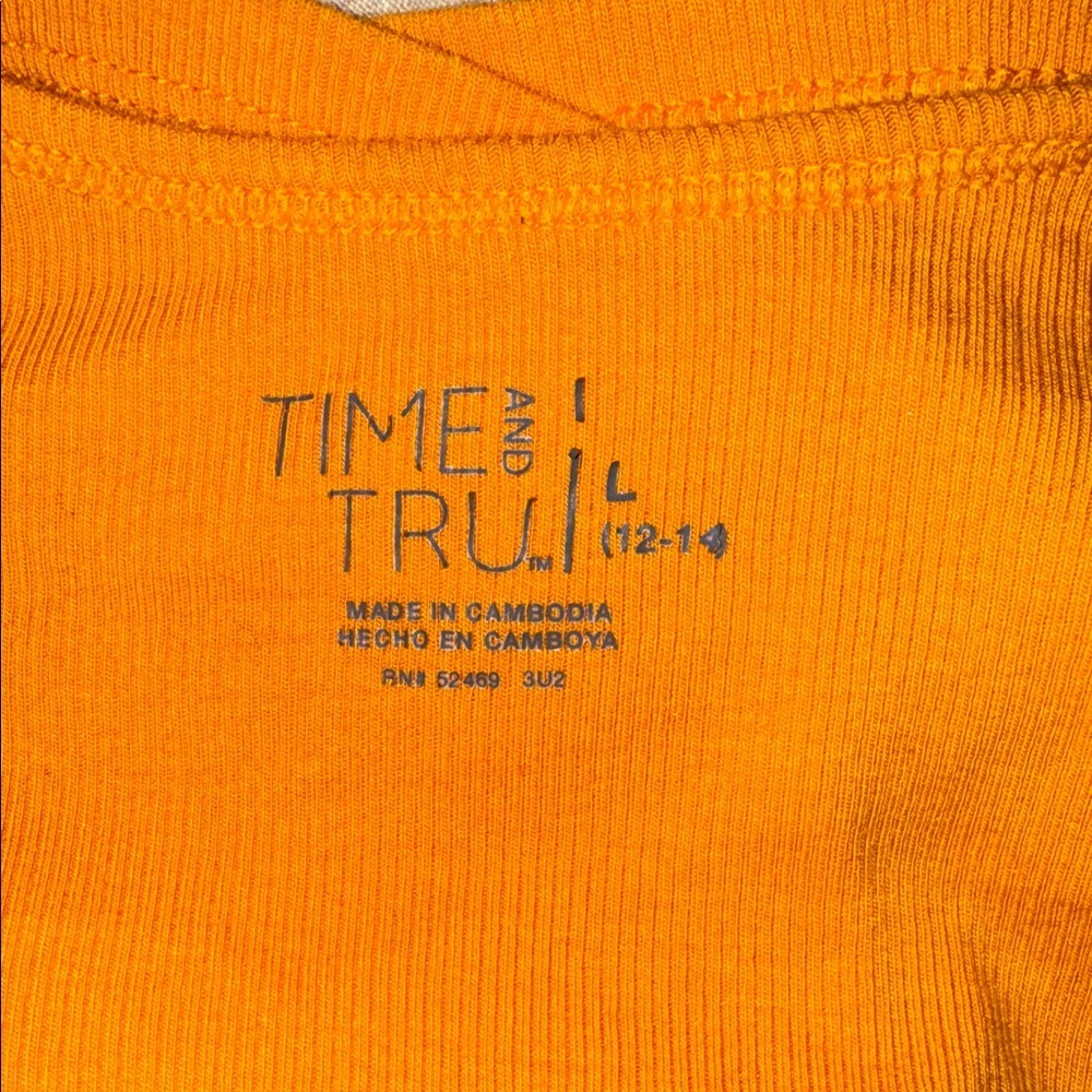 Time and Tru Ribbed Tank Top - Picture 6 of 6